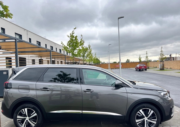 Peugeot 5008 cena 59500 przebieg: 175000, rok produkcji 2018 z Wrocław małe 254